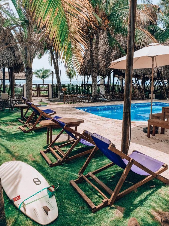 Paredon Surf House Hotell El Paredón Buena Vista Eksteriør bilde